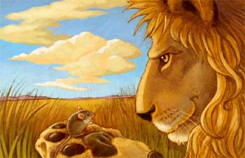 Tales of Panchtantra - The Lion and The Mouse Short Story