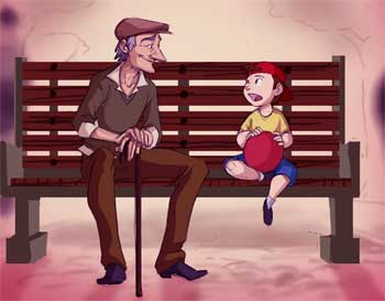 Earn Respect Moral Stories - Little Boy n Wise Old Man Inspirational Story