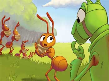 Stories for Kids - Aesop Fables, Ant and Grasshopper/ Farmer and Golden ...