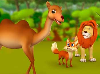 Clever Camel and Fox Story - Fox Trickery Story with Advice for Kids