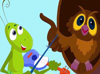 Owl and Grasshopper Story - Moral Short Stories for Kids