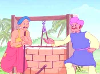 Farmer's Well and Cunning Neighbor - Akbar Birbal Story