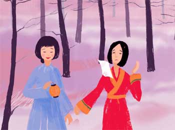 Fire or Wind Wrapped in Paper - Tricky Gifts Story Japanese Folktales