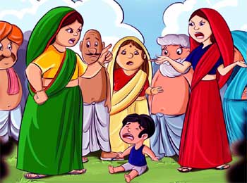 Who is Real Mother - Mother's Love for her Child Jataka Tales