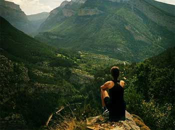 Woman on Mountain Top - Training Oneself