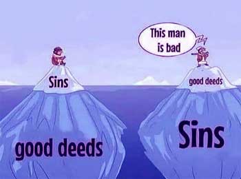 Sinful Man Deeds - Story about Judging Others