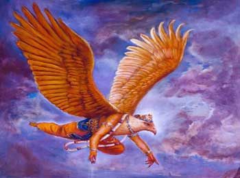 Little Bird End Time - Garuda and Yama God Story