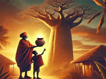 The Man and the Pot of Wisdom - An African Folktale