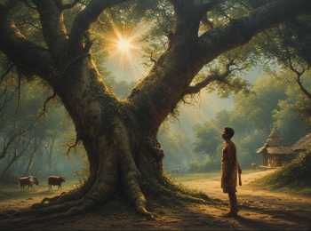 Saint and Young Cowherd Spiritual Story