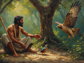 Bird Catcher and Small Bird Story - Power of One Act of Mercy